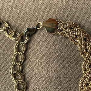Gold chain belt